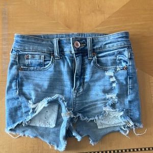 Barley used jeans shorts (all offers will be considered)